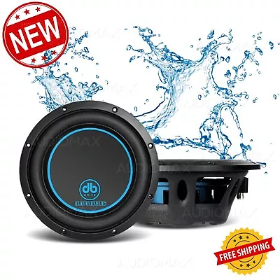 DB Drive 10  Shallow Subwoofer 1000Watts Max Power 4 Ohm Marine Powersport Audio • $299