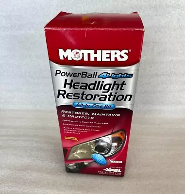 Mothers Powerball 4lights Headlight Restoration Kit W/ Polish Bit. All In 1. New • $15