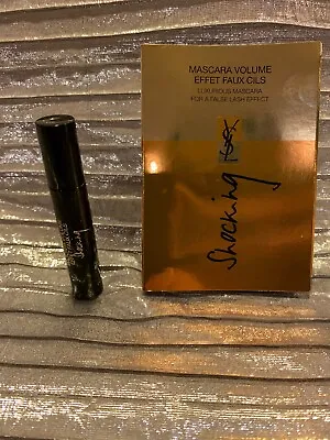 YSL Yves Saint Laurent Shocking Mascara Volume Black  Mini Travel New!! • $18.99