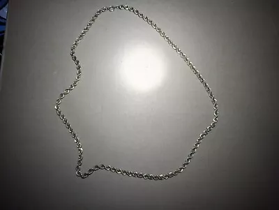 Vintage Large 8mm Gold Filled 1/20 12K GF 24  Rope Necklace 66.26g • $51