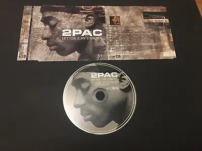 2PAC LETTER 2 MY UNBORN NO CASE CD SINGLE Free Uk Postage • £2.99