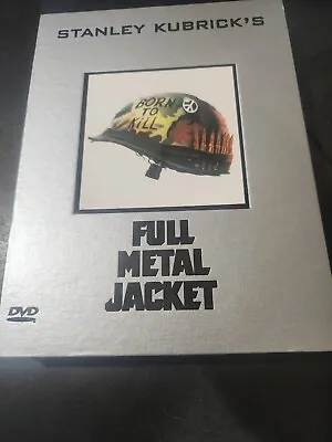 FULL METAL JACKET Limited Edition DVD With Film Cel & Soundtrack CD  • $19.95