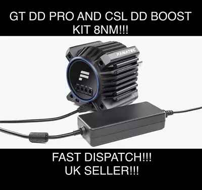 FANATEC CSL DD AND GT DD PRO BOOST KIT 180 POWER SUPPLY 8NM 24v 7.5A • £69.99