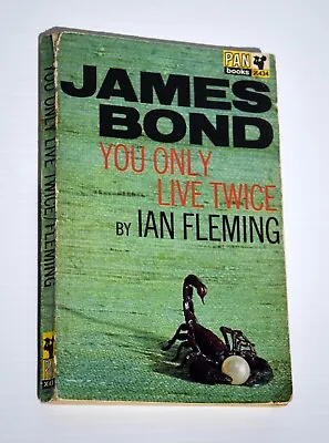 $15 • Buy Ian Fleming You Only Live Twice Pan 1st Edition 1964 James Bond 007
