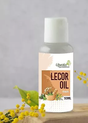 Ujwala Ayurvedashram LECOR OIL  50ml  For Lecoderma White Patches Vitiligo • $15.16