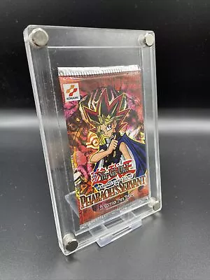 Yu-Gi-Oh Booster Pharaoh's Servant 1. Edition - Unweighted Incl. Acrylic Case NEW • £77.43