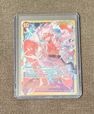 Monkey D. Luffy Op05-119 Sec Awakening Of The New Era Optcg English • $9.99