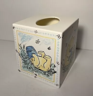 Classic Pooh Tissue Box Cover Square Nursery Vintage Winnie The Pooh • $14.95