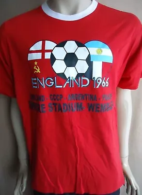 £10.30 • Buy Nostalgia Football T-Shirt England 1966 CCCP Argentina France Size XL # 102