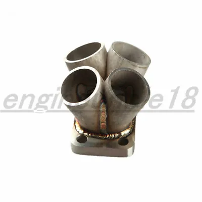 4-1 4 Cylinder Manifold Header Merge Collector T3 T3/ T4 Turbo Inlet Flange • $52.36