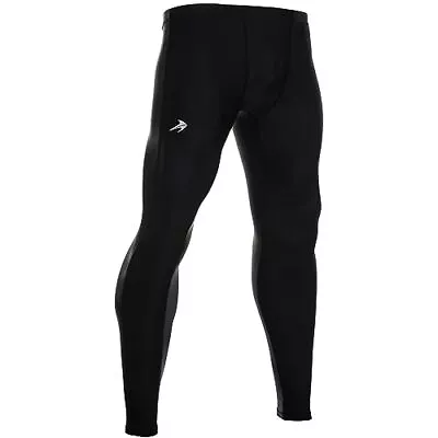 CompressionZ Men's Compression Pants For Sports Black Small • $14.89