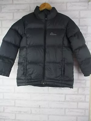 Macpac Kids Unisex Puffer Jacket Black 10 Years Boys Girls • $59