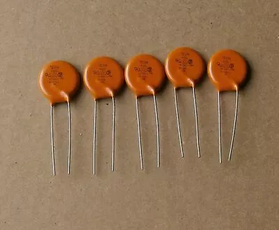 2 CERA-MITE 440LS10 0.01uF 10000pF 760VAC Ceramic Disc Capacitor Safety X1 Y1 • $4.30