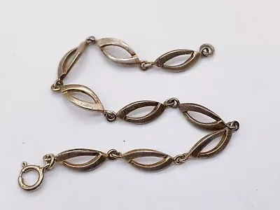 Vintage Solid Sterling Silver  Kit Heath Scottish Hoop Ladies Bracelet Bangle • £39.99