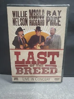 SEALED Last Of The Breed: Live In Concert DVD (Willie Nelson Merle Haggard) • $18.40
