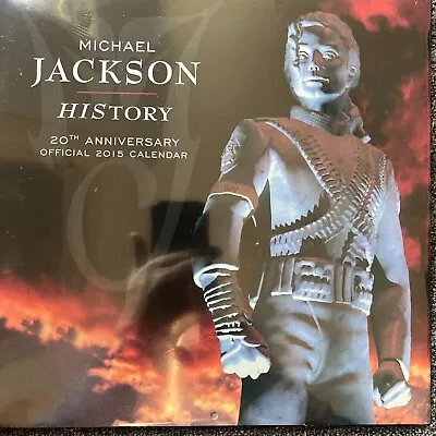 Michael Jackson 20th Anniversary HIStory  Calendar 2015 Sealed • $19.90
