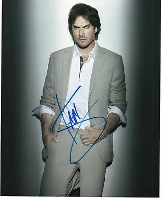 Signed Ian Somerhalder The Vampire Diaries Hot 8x10 Authentic Photo With COA • $12.99