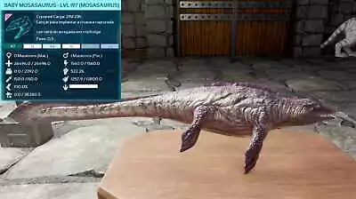 ARK Survival Ascended Mosasaurus 522M PVE PS5/XBOX/PC • $10