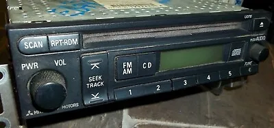 02-06 2002-2006 Mitsubishi Lancer Factory Am Fm Cd Radio Reciever Mr587385 Oem • $60.63