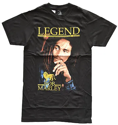 NEW!! Bob Marley Legend Men's Black Graphic Fan Gift Cotton T-Shirt S-5XL • $8.89