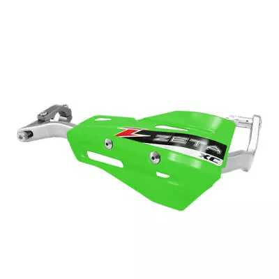 Drop Handguard Handlebar Armor / XC Protector Kit - 7/8  Green / Gray Zeta • $118.95