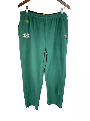 Reebok NFL Equipment Vtg 90s Green Bay Packers Keehan Team Issued Sweat Pants • $47.45