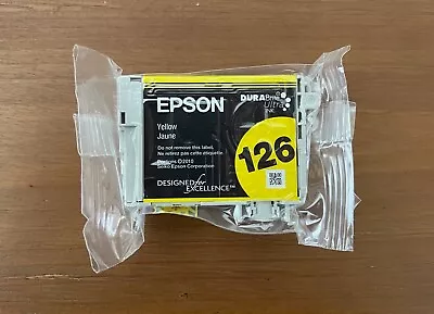 Genuine Epson 126 Ink Cartridge - Yellow (T1264) • $0.99