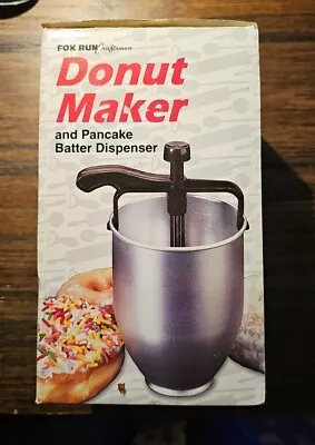 Vintage Fox Run Kitchens Pancake Batter Dispenser Donut Maker Mint Condition • $10