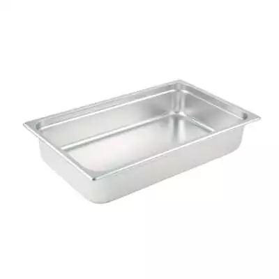 Winco SPJL-104 Full Size 25 Gauge Stainless Steel Steam Table Pan Anti Jamming • $29.99