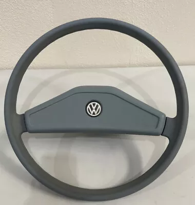 VW Mk1 Rabbit Caddy Cabriolet Jetta Blue Steering Wheel • $150