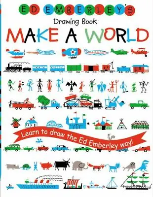 Ed Emberley's Drawing Book: Make A World; Tu- 9781417734030 School Ed Emberley • $6.26