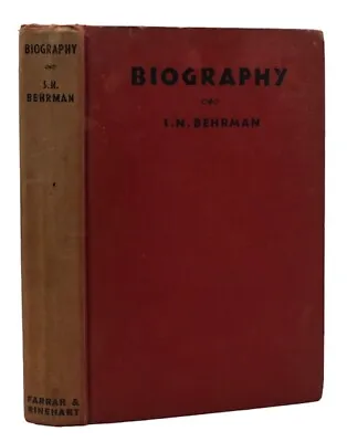 1933 BEHRMAN Plays BIOGRAPHY Theatre INSCRIBED TO LAURENCE OLIVIER • £200