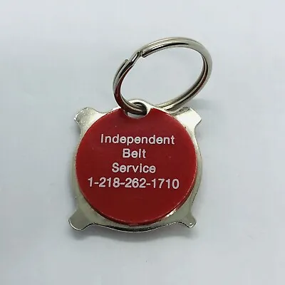 Independent Belt Service 4 Way Pocket Screwdriver Advertising Keychain Key Ring • $9.99