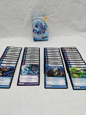 Lot Of (40) Water Civilization Kaijudo Demo Deck Open • $12.15