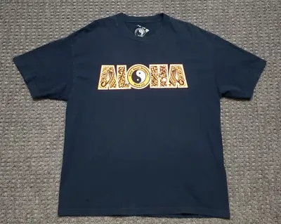 T&C Surf Designs Hawaii Men's XL Blue T Shirt Tribal Aloha Edition • $14.95