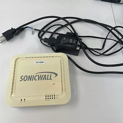 Sonicwall TZ 100 APL22-07F Firewall Wireless Router With Genuine Power Supply • $15