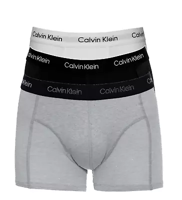 Calvin Klein Underwear Men CK Cotton Stretch Trunk Boxer • $34.99