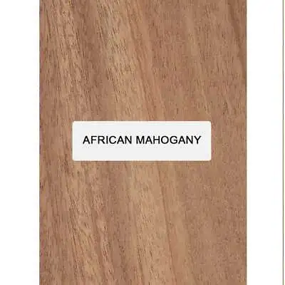 Combo Pack Of African Mahogany Knife Scale Blanks Bookmatched Set 5 X1-1/2 X3/8  • $133.65