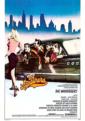 THE WANDERERS 1979 Film POSTER PRINT A5A2 70s Cult American Cinema Movie WallArt • £7.43