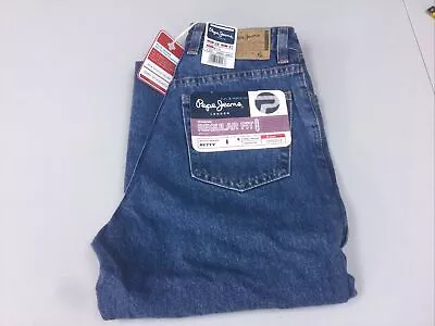 Pepe Betty Regular Fit Zip Fly Jeans. W 28”. L 32”. BNWT RRP £95 80s Style • £20