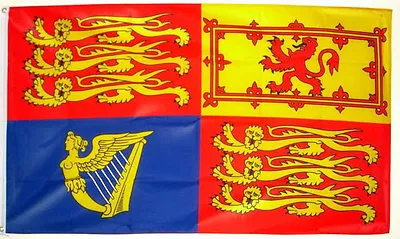 3' X 2' UK Royal Standard Flag King Charles Lll Coronation Queen Elizabeth Ll • £5.50