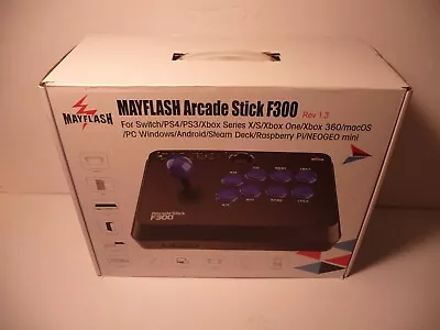 Mayflash F300 Arcade Fight Stick Joystick For PS4 PS3 XBOX ONE 360 PC SWITCH • $79.99