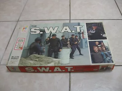 1976 Vintage Milton Bradley The S.w.at. Boardgame In The Box Cool Swat Tv Show • $7.99