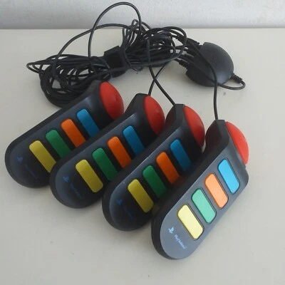 £9.99 • Buy Buzz Quiz Game Show Controllers X4 - Wired  (Sony PlayStation 2) PS2 Buzzer