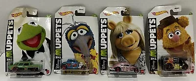 Hot Wheels Muppets 2020 Set Kermit Miss Piggy Fozzie Gonzo • $11.40