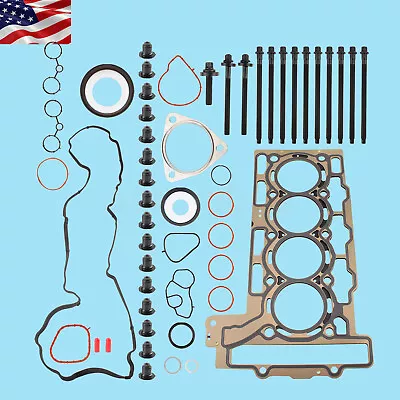 Engine Head Gasket Seals Bolts Set For Mini Cooper R55 R56 N14B16A  N14B16C • $85.97