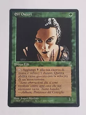 MTG Elves Of Deep Shadow (Italian Dark/Green/U) - BGM • $12.08