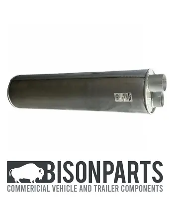  Fits Daf 45 & 55 (1990 - 2000) Exhaust Silencer Muffler Box Achd068 Achh812 • $168.01