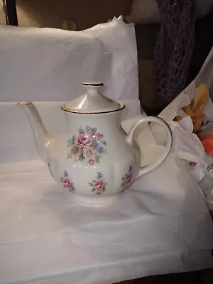 Vintage Arthur Wood & Son Tea Pot Floral Pattern #6294 • $52