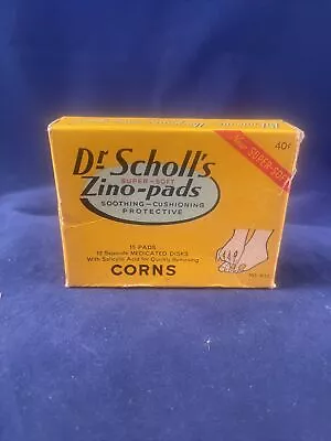 Vintage Dr. Scholls Zino-pads/soft Corns 6 Pads9 Discs. • $12.99